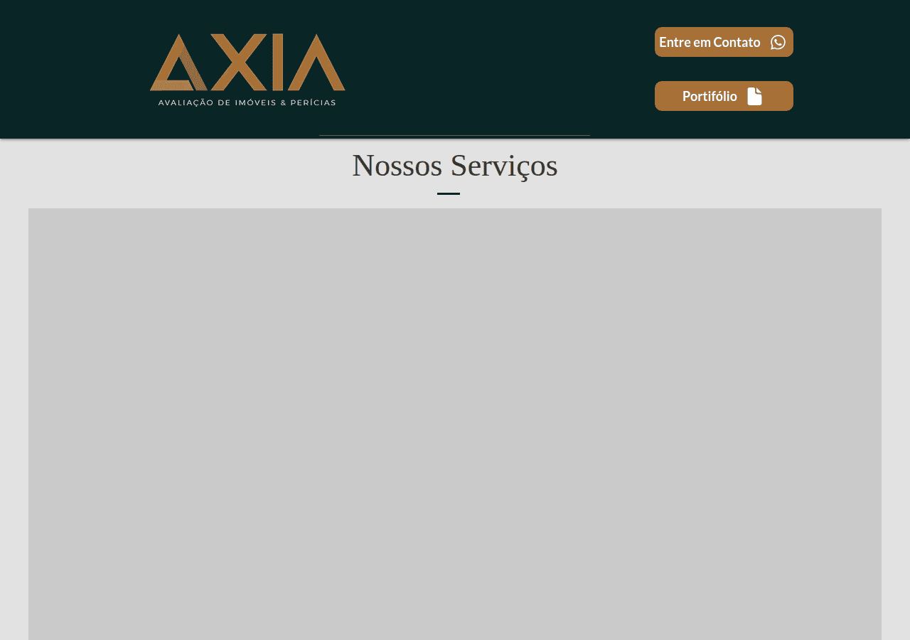 Screenshot of axiapericias.com.br