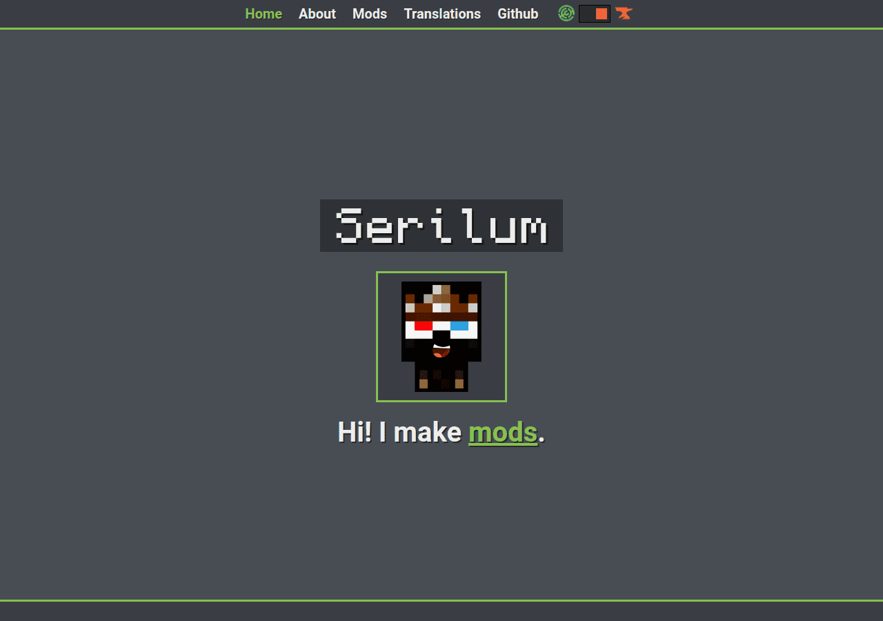 Screenshot of serilum.com