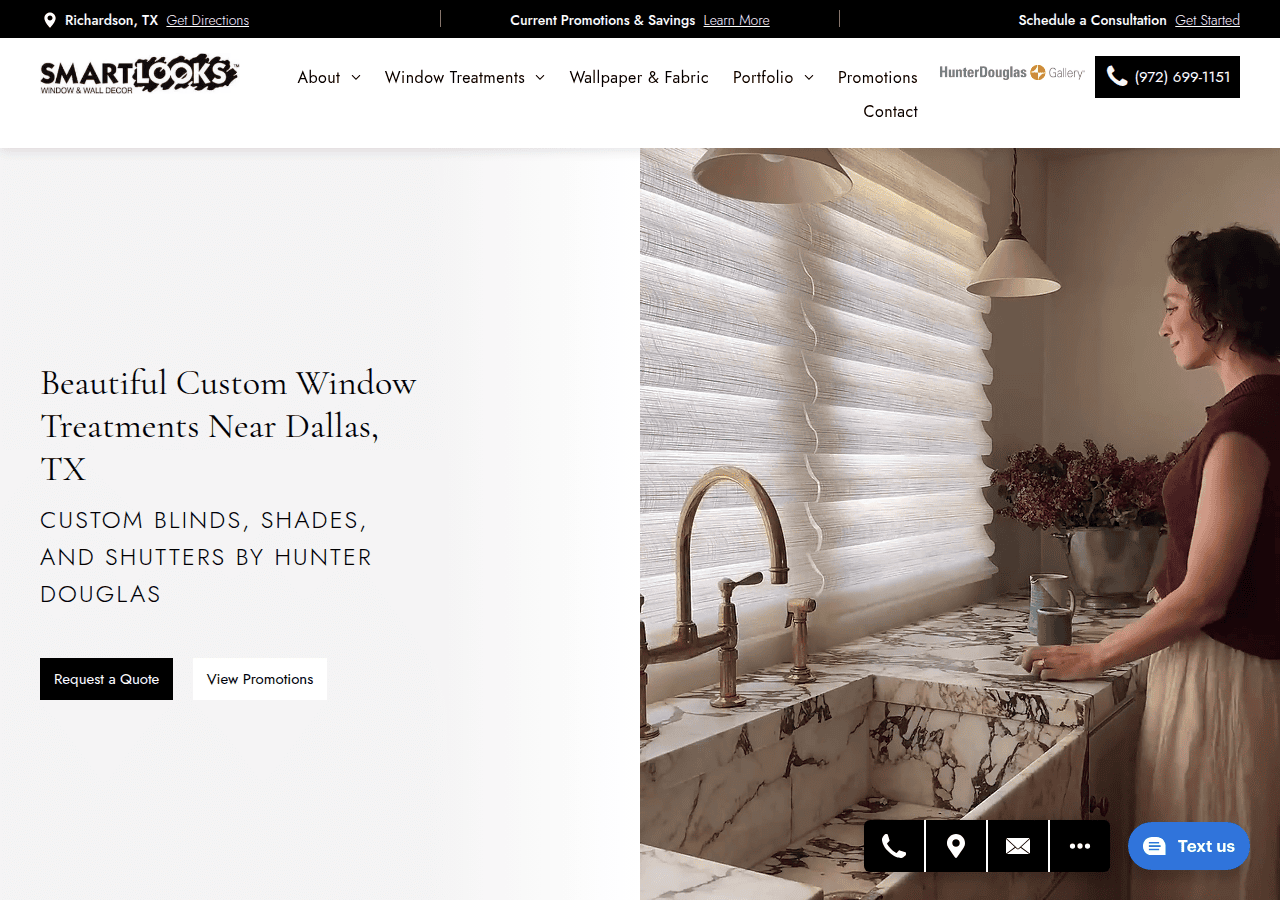 Screenshot of smartlooksdecor.com