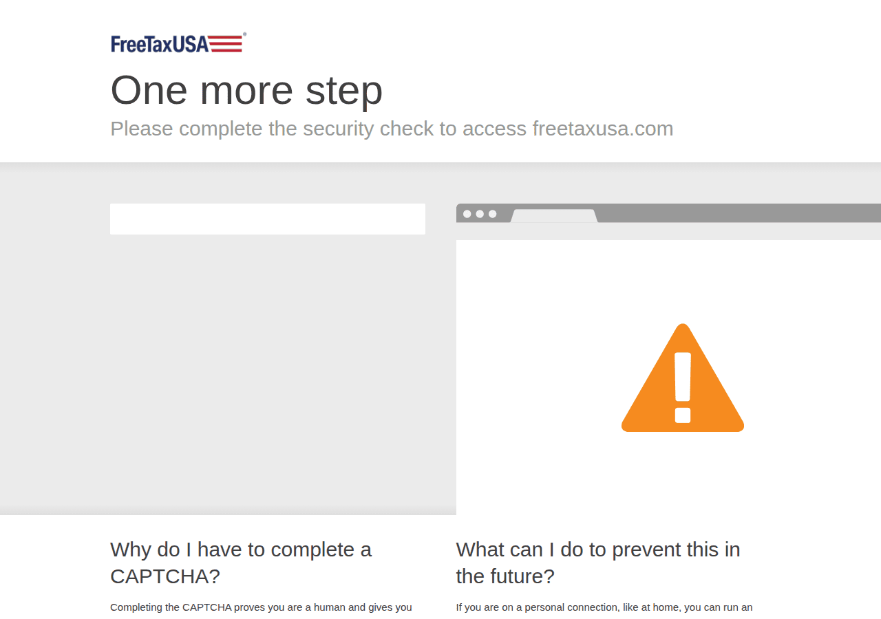Screenshot of freetaxusa.com