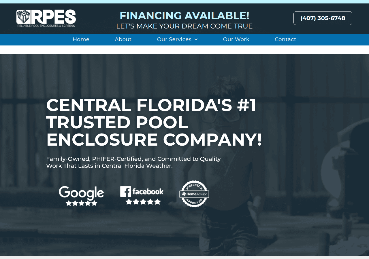 Screenshot of rpesfl.com