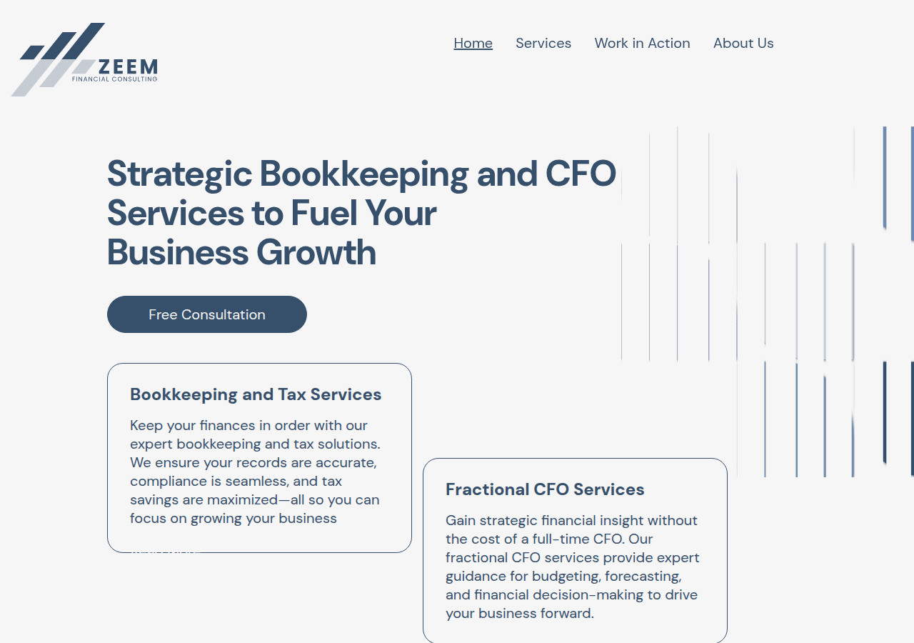 Screenshot of zeemfc.com