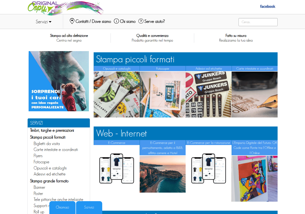 Screenshot of originalcopy.it