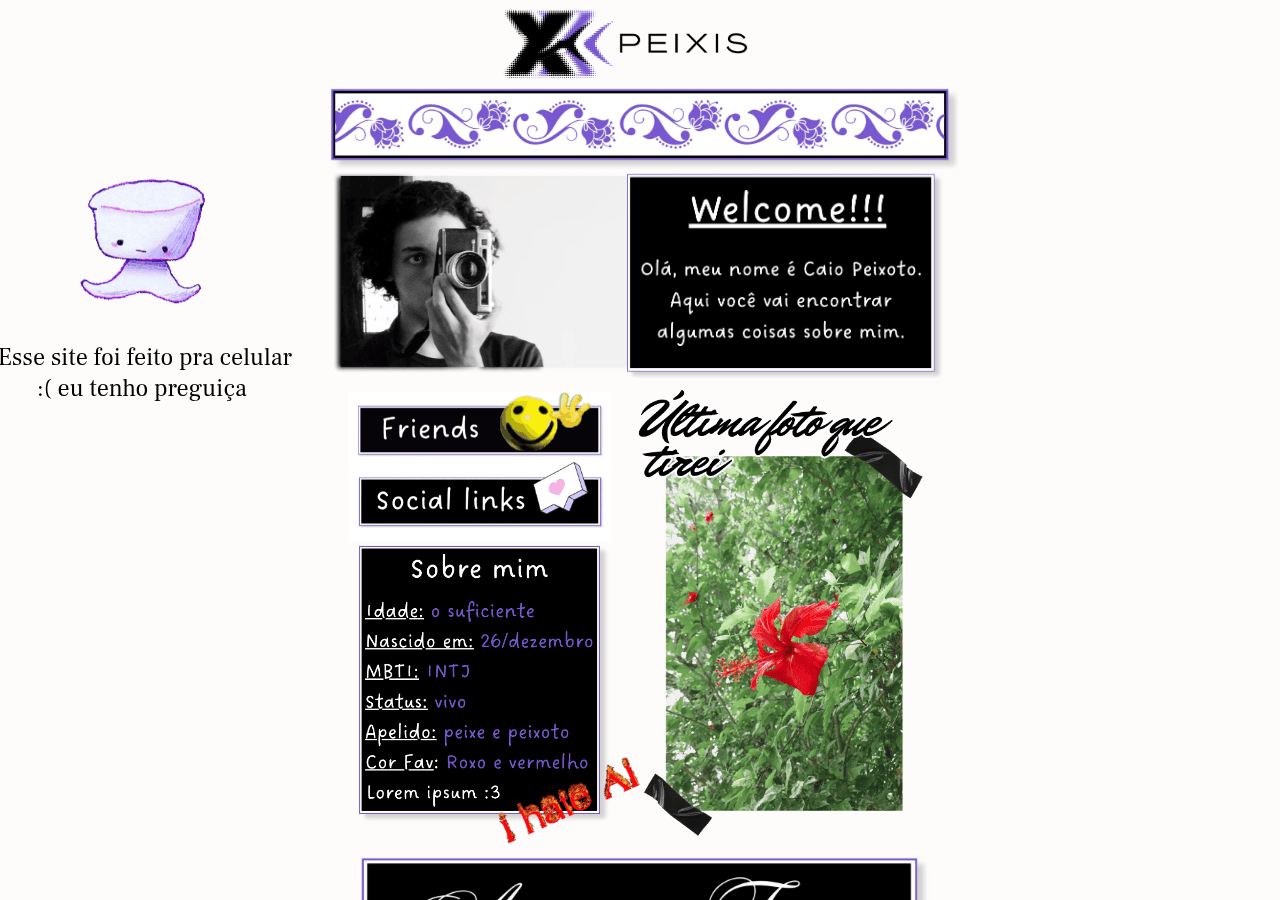 Screenshot of peixis.org