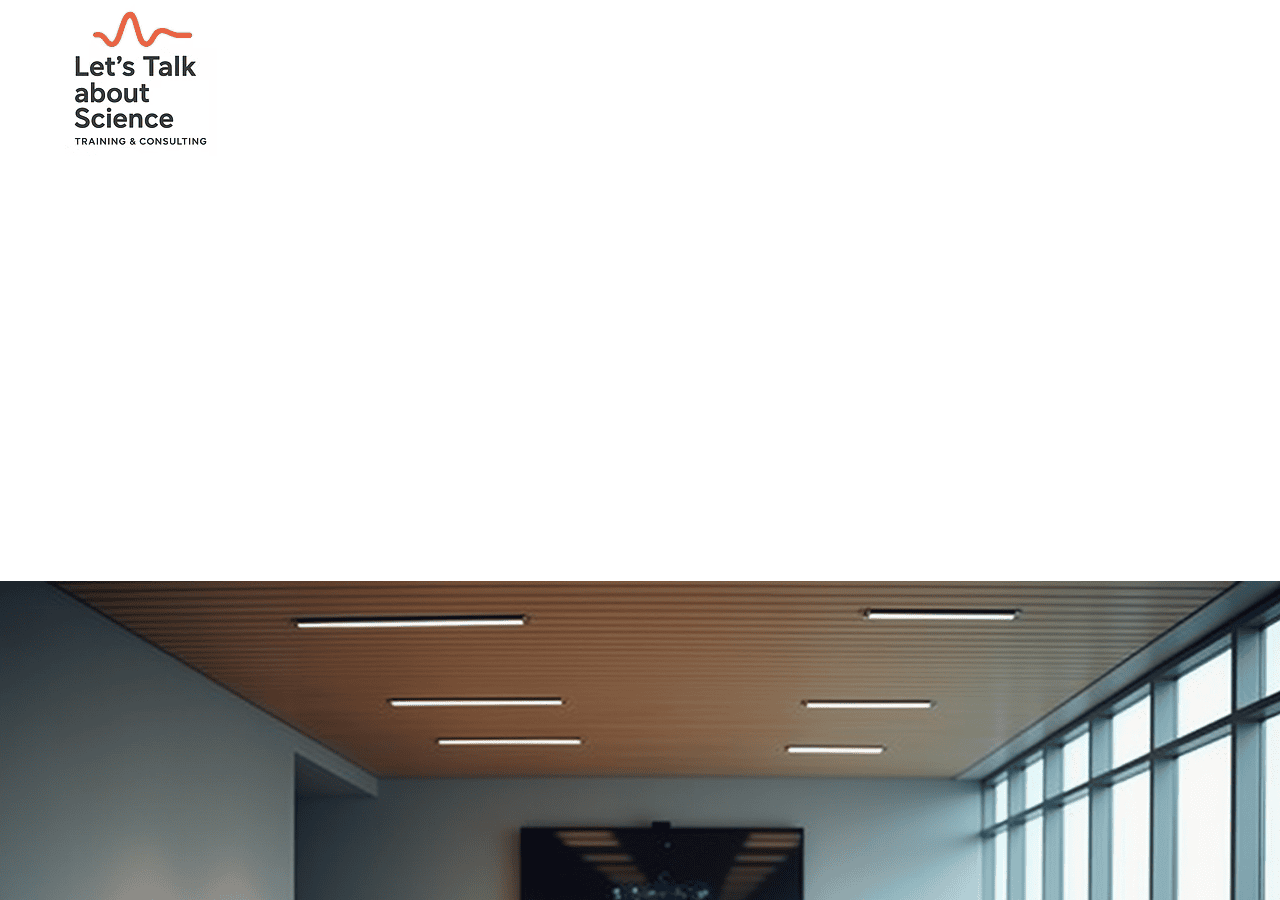 Screenshot of letstalkaboutscienceconsulting.com