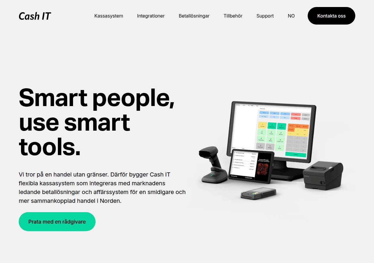 Screenshot of cash-it.se