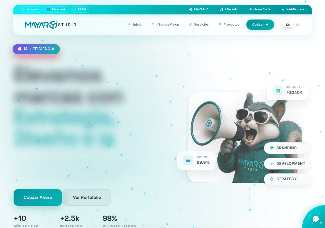 Screenshot of mya.nu