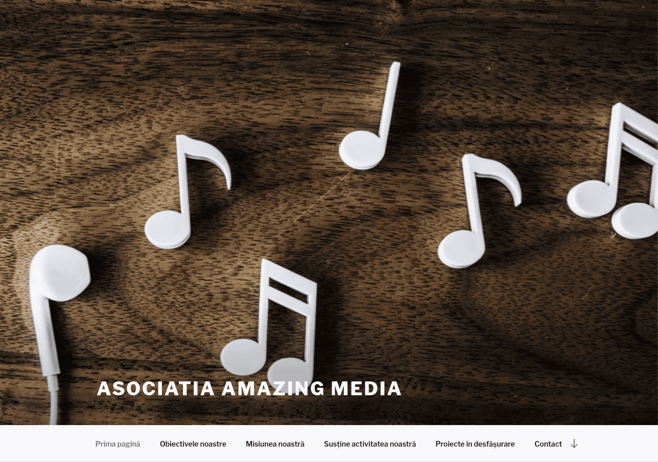 Screenshot of amazingmedia.ro