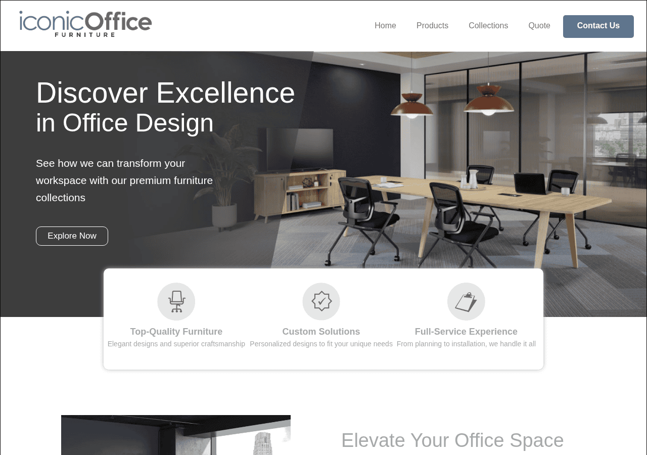 Screenshot of iconicoffice.com