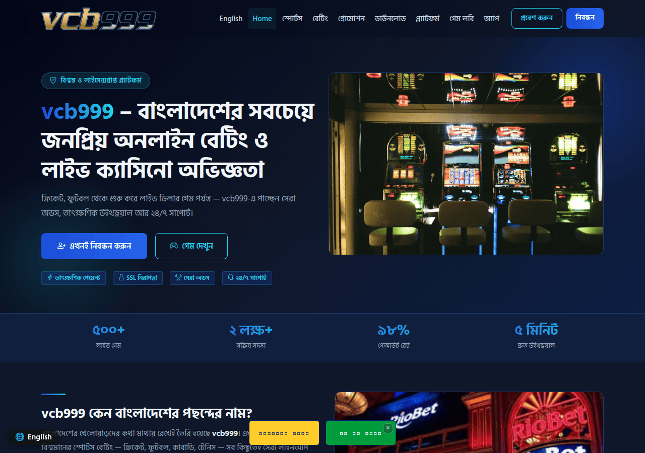 Screenshot of vcb999.pro