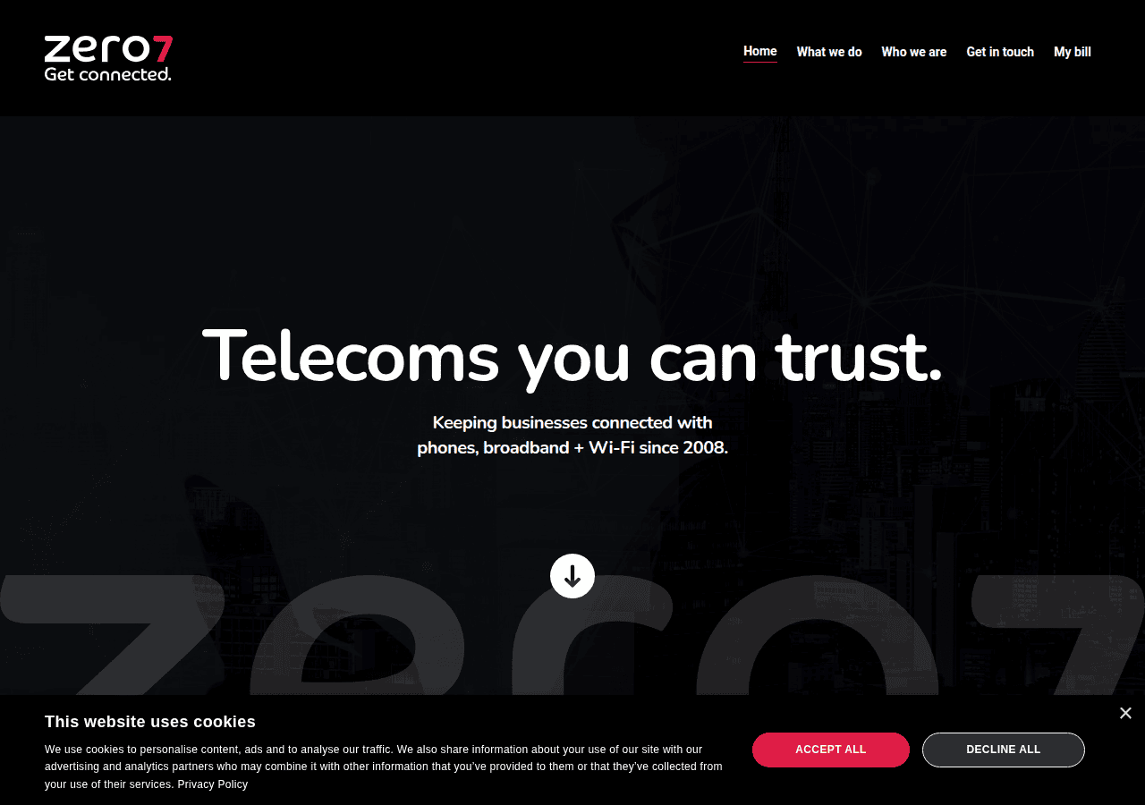 Screenshot of zr7.co