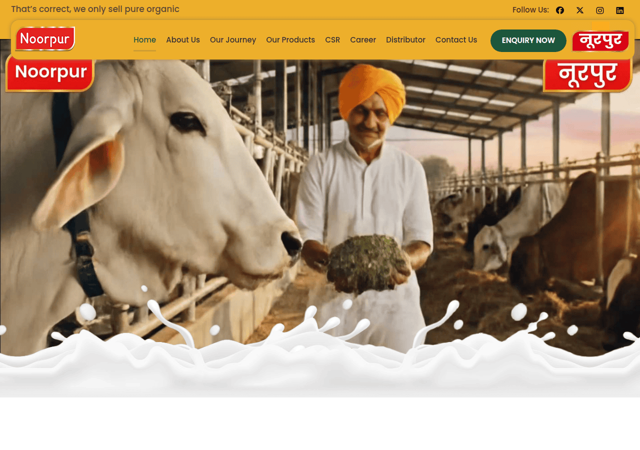 Screenshot of noorpurgold.com