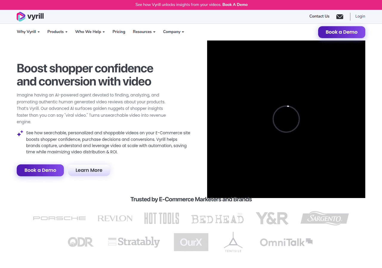 Screenshot of vyrill.com