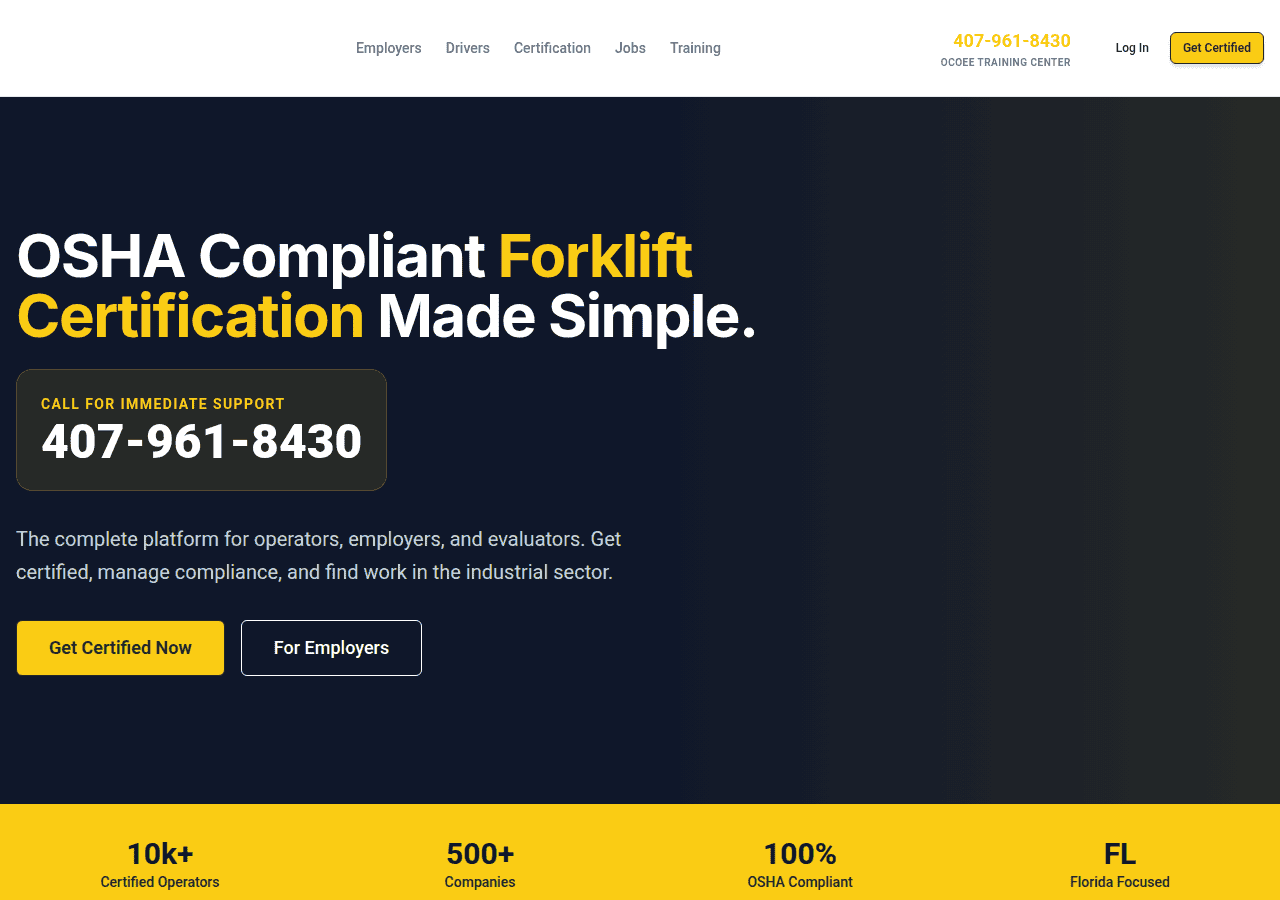 Screenshot of liftsafeamerica.org
