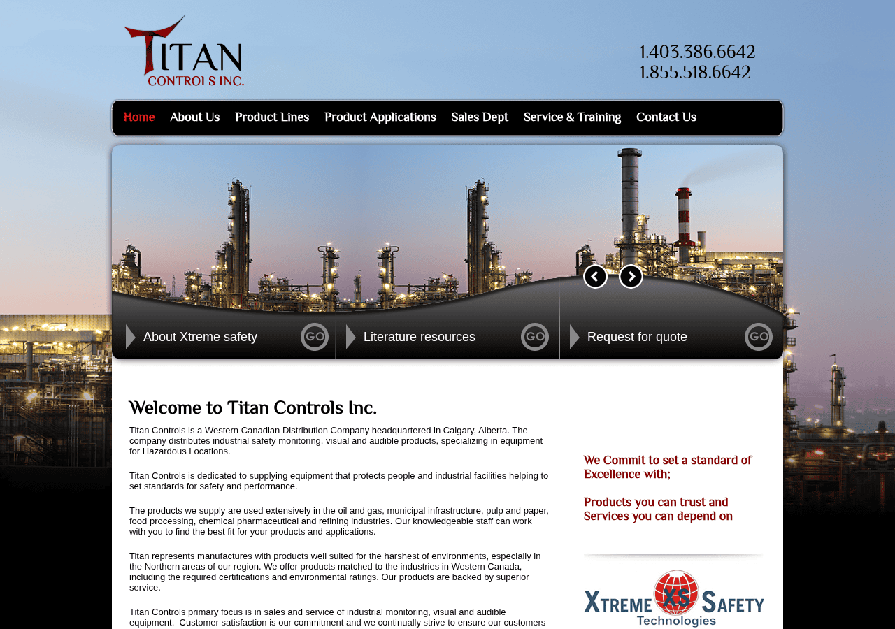 Screenshot of titancontrolscanada.com