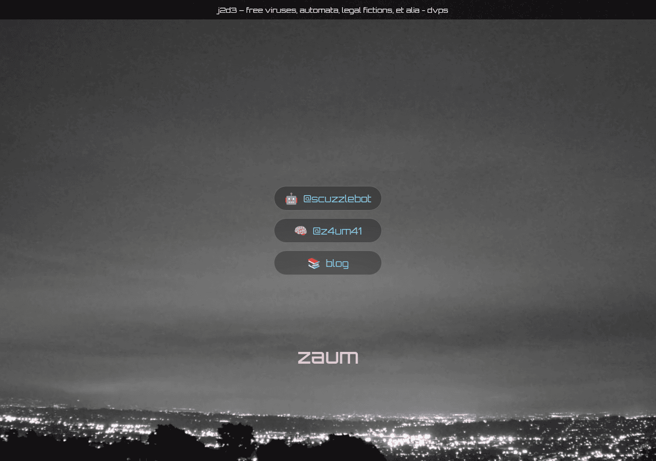 Screenshot of j2d3.com