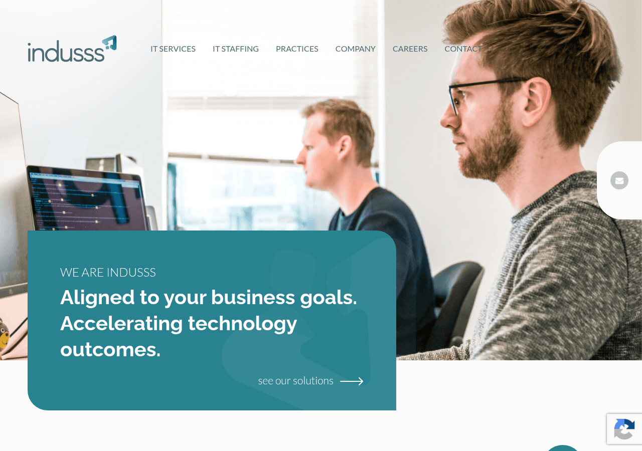 Screenshot of indusss.com