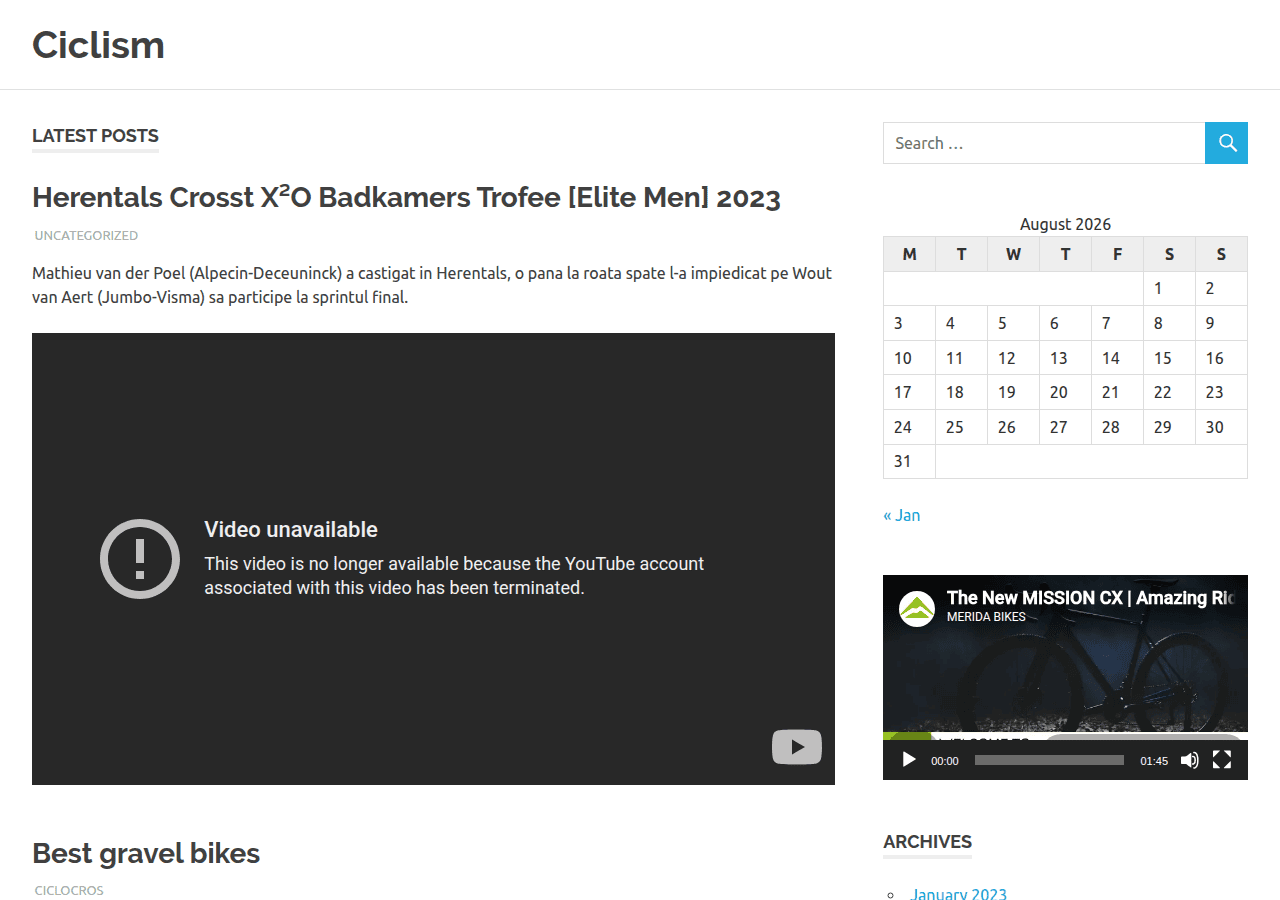 Screenshot of romaniansport.com