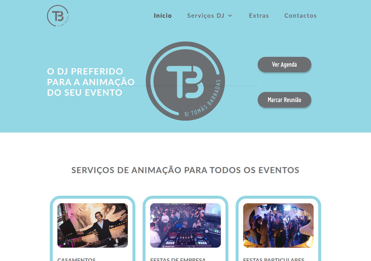 Screenshot of tomasbarradas.pt