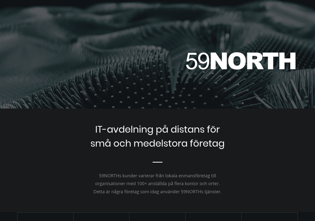 Screenshot of 59north.com