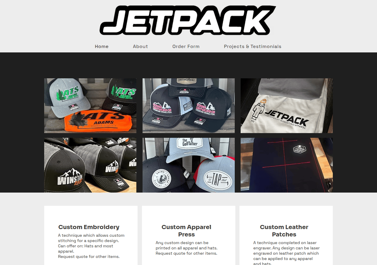 Screenshot of jetpackpdx.com