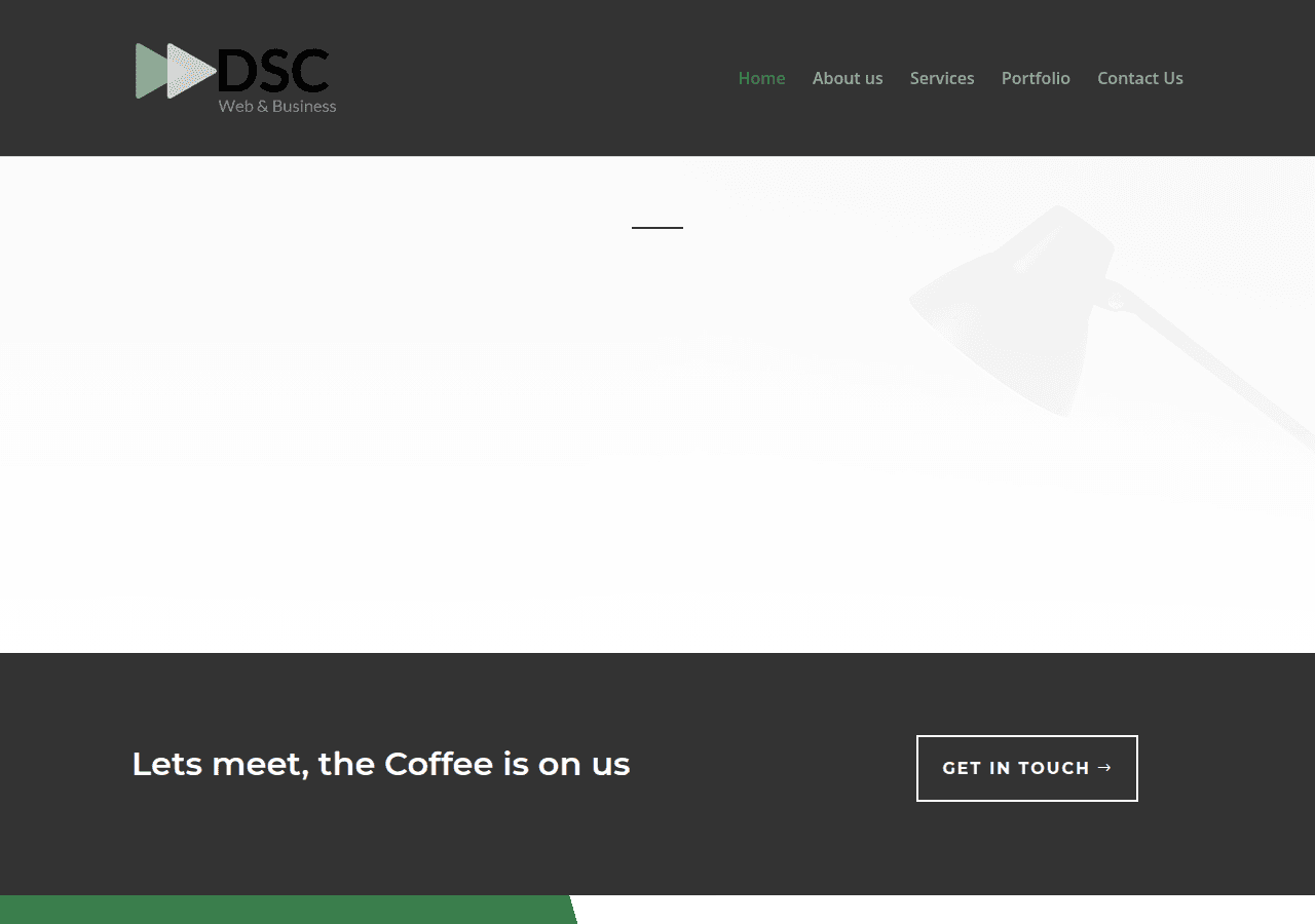 Screenshot of dscwebbusiness.com.au