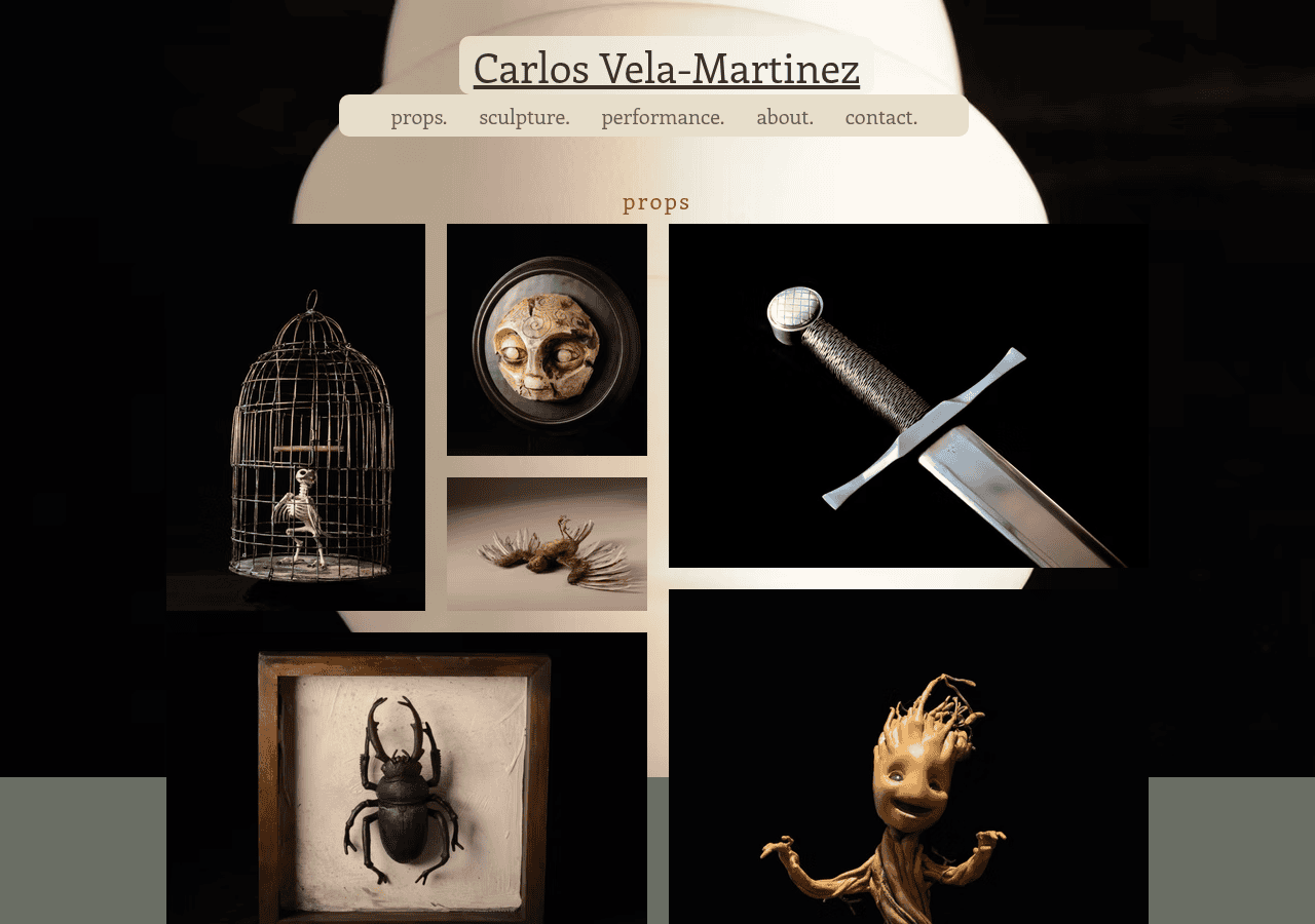 Screenshot of carlosvm.ca
