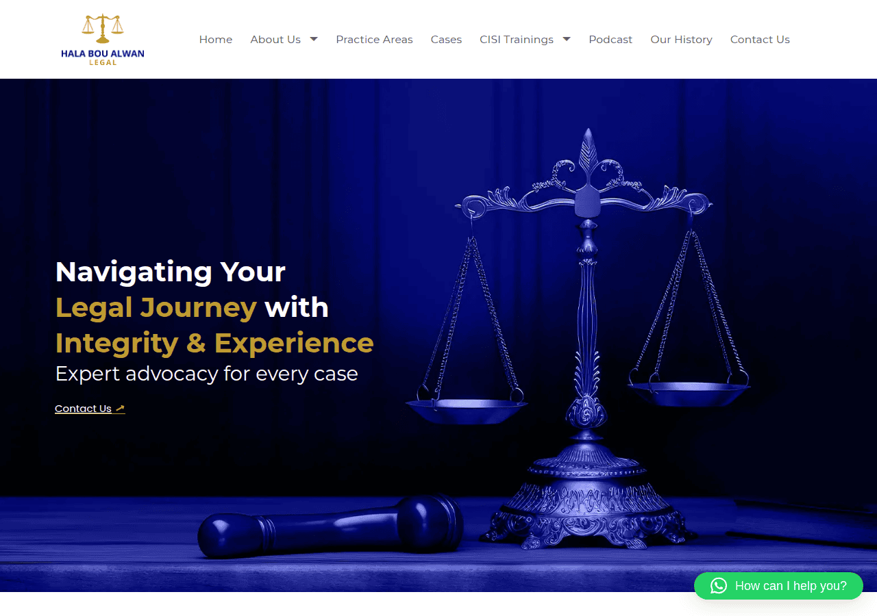 Screenshot of hba-legal.com