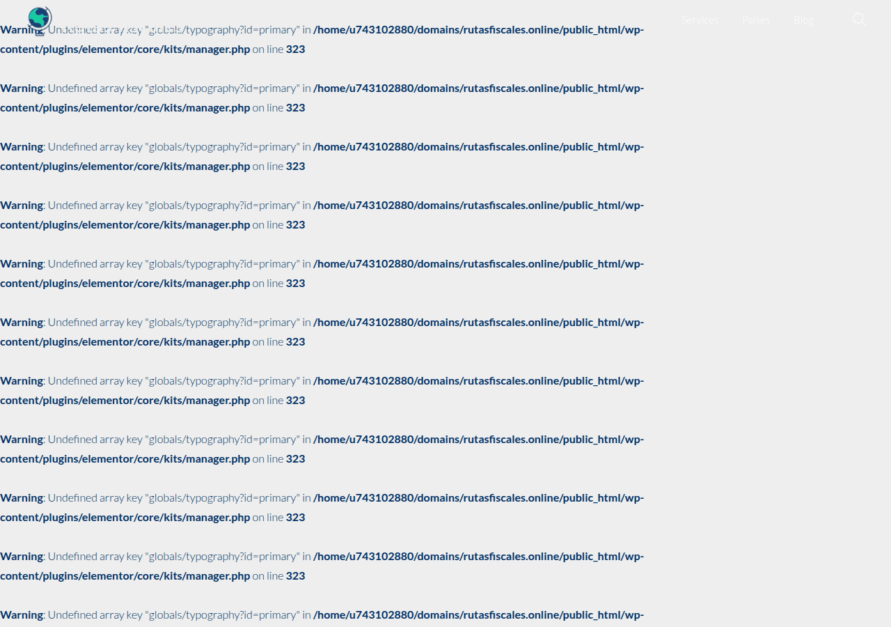 Screenshot of rutasfiscales.online