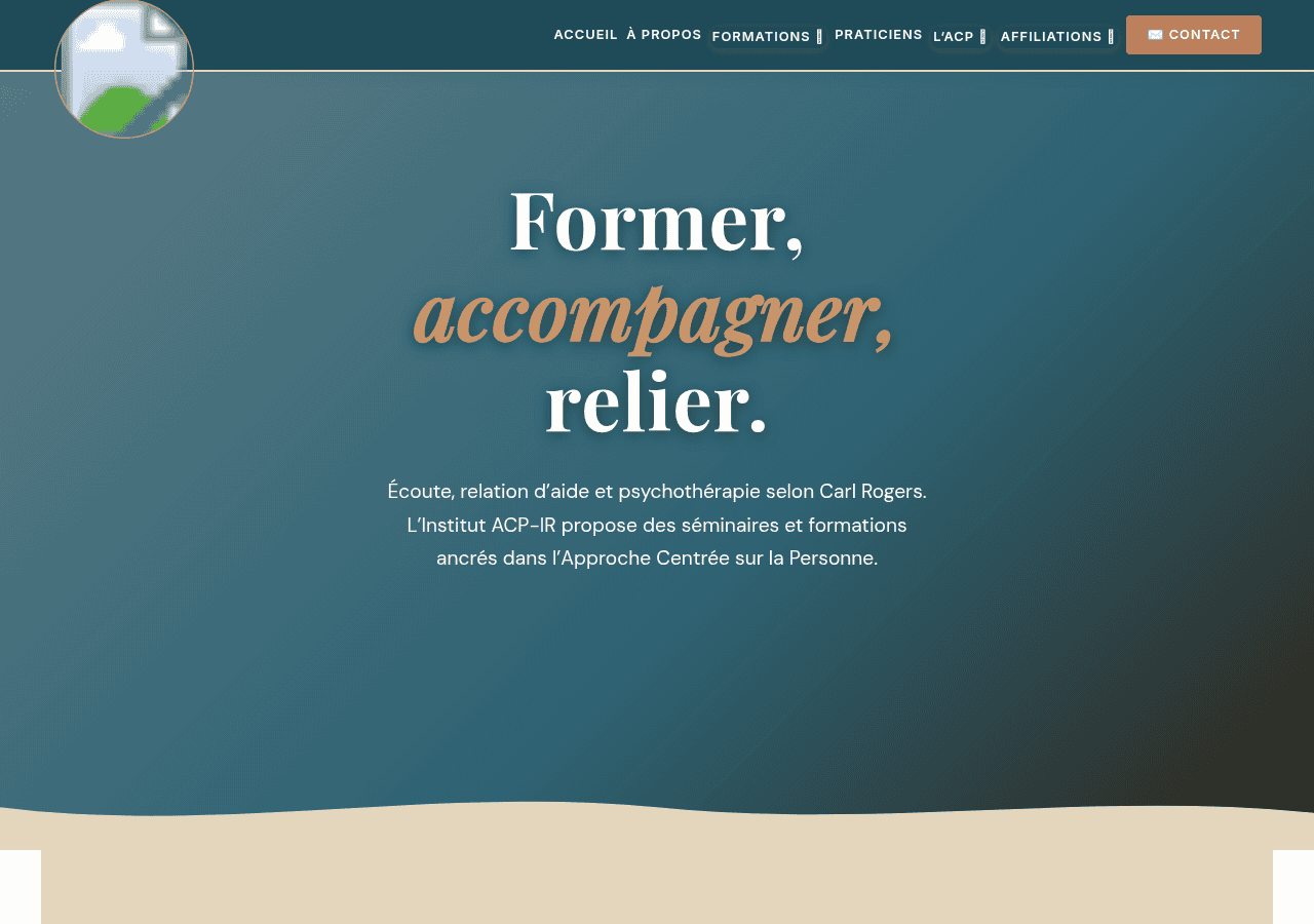 Screenshot of acp-reunion.fr