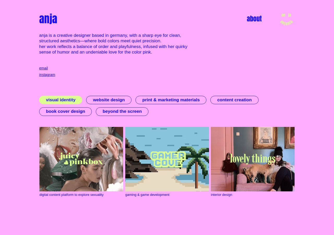 Screenshot of manana-anja.com