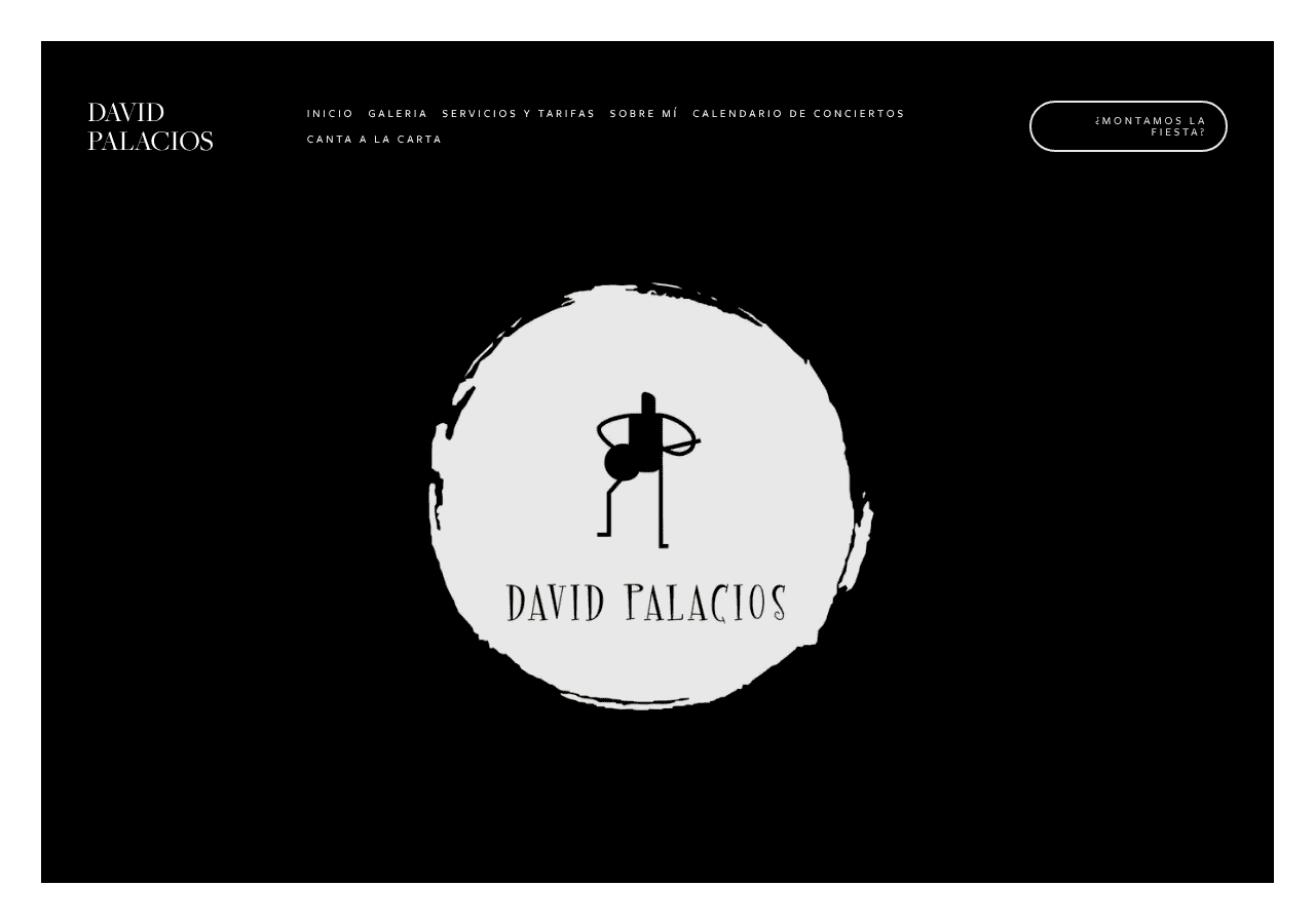 Screenshot of davidpalaciosb.com