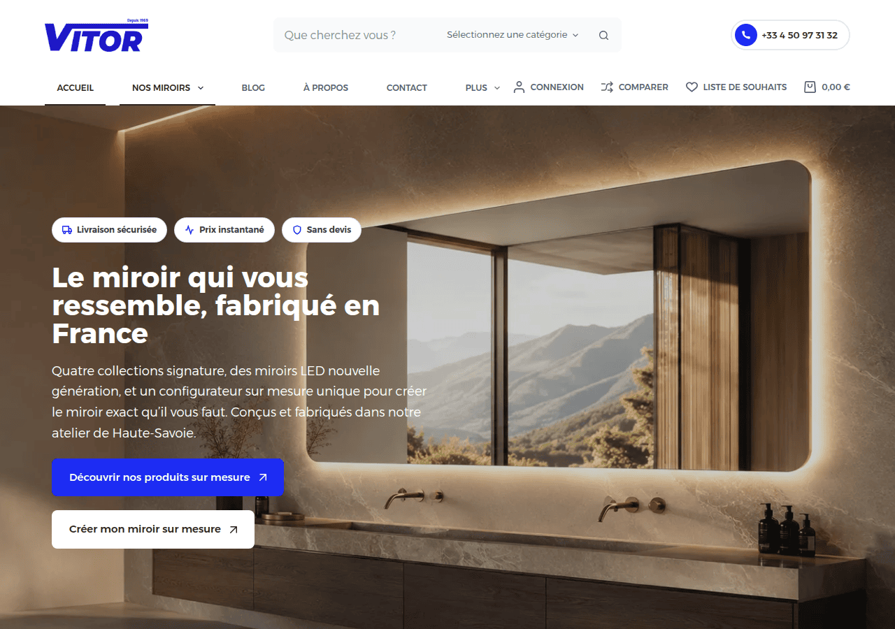 Screenshot of vitor-online.fr