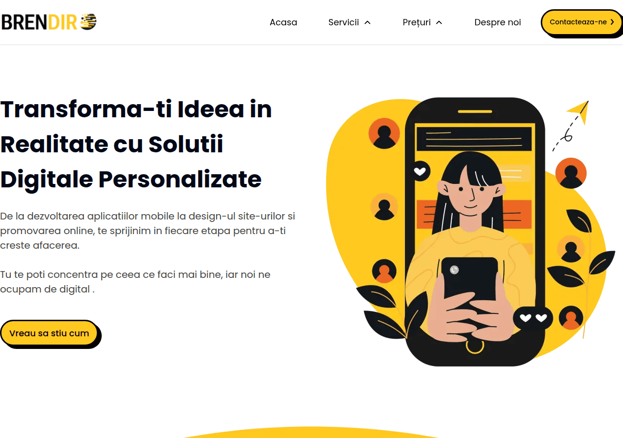 Screenshot of brendiro.com