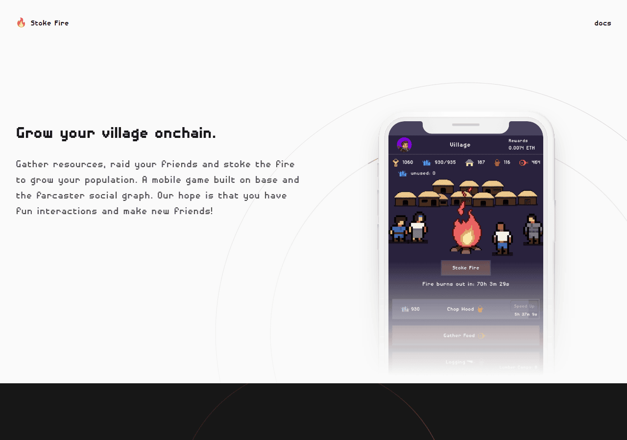 Screenshot of stokefire.xyz