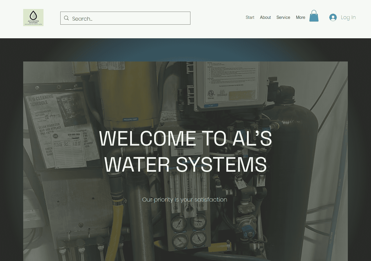 Screenshot of alswatersystems.net