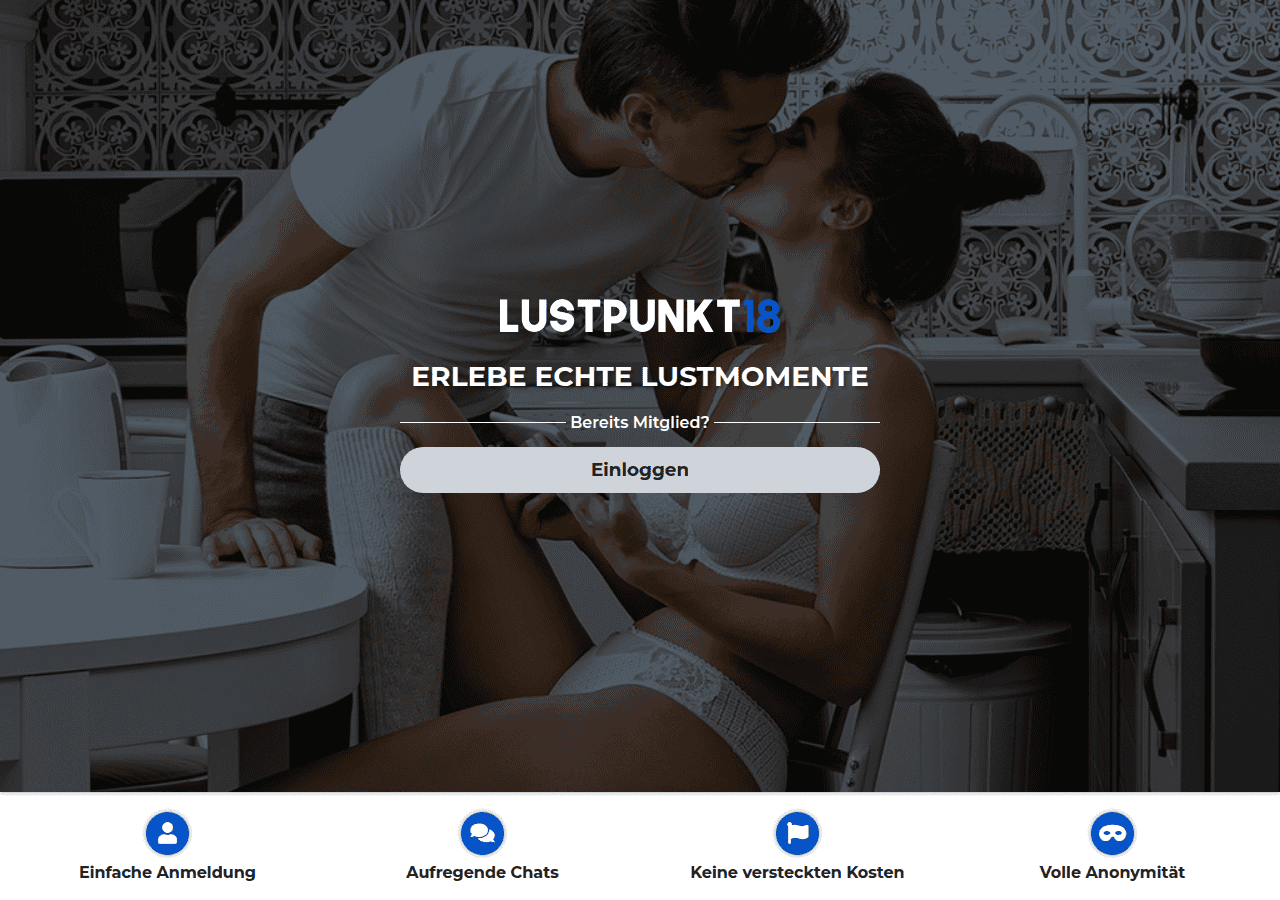 Screenshot of lustpunkt18.com