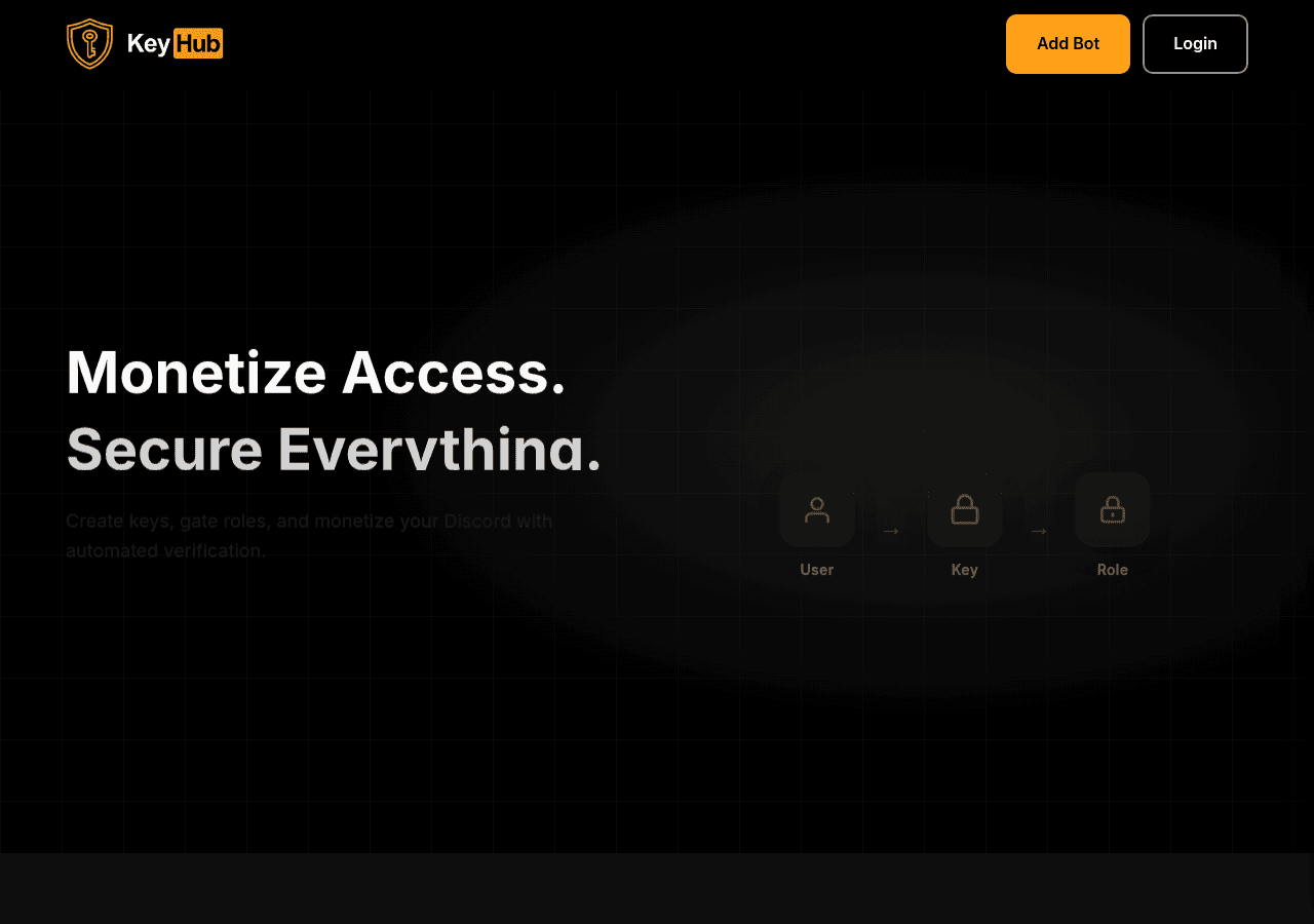 Screenshot of keyhub.cc