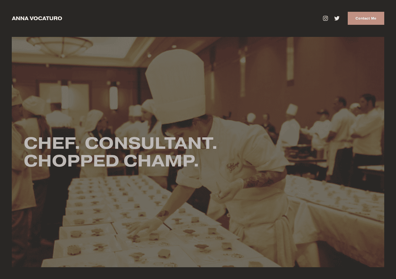 Screenshot of annavocaturo.com