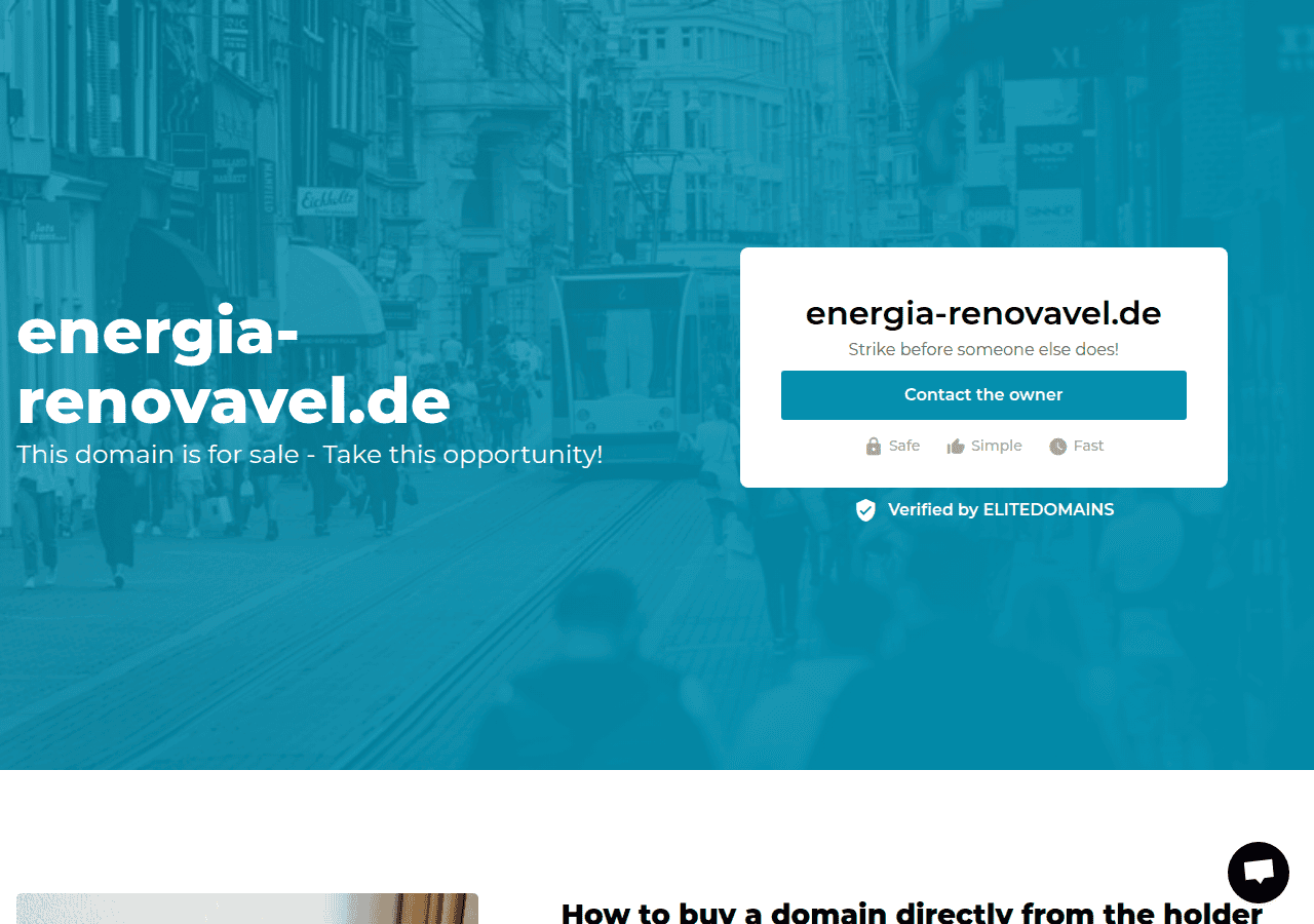Screenshot of energia-renovavel.de