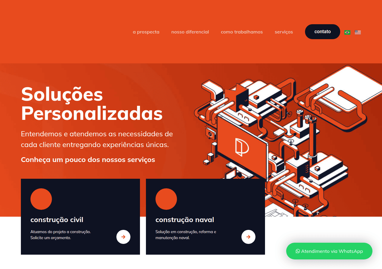 Screenshot of prospectario.com.br