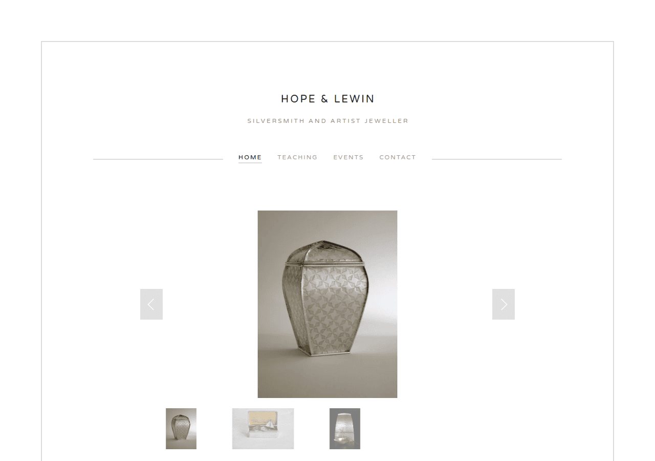 Screenshot of hopeandlewin.co.uk