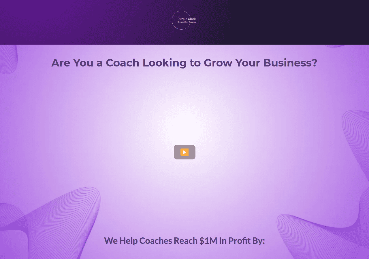 Screenshot of joinpurplecircle.com