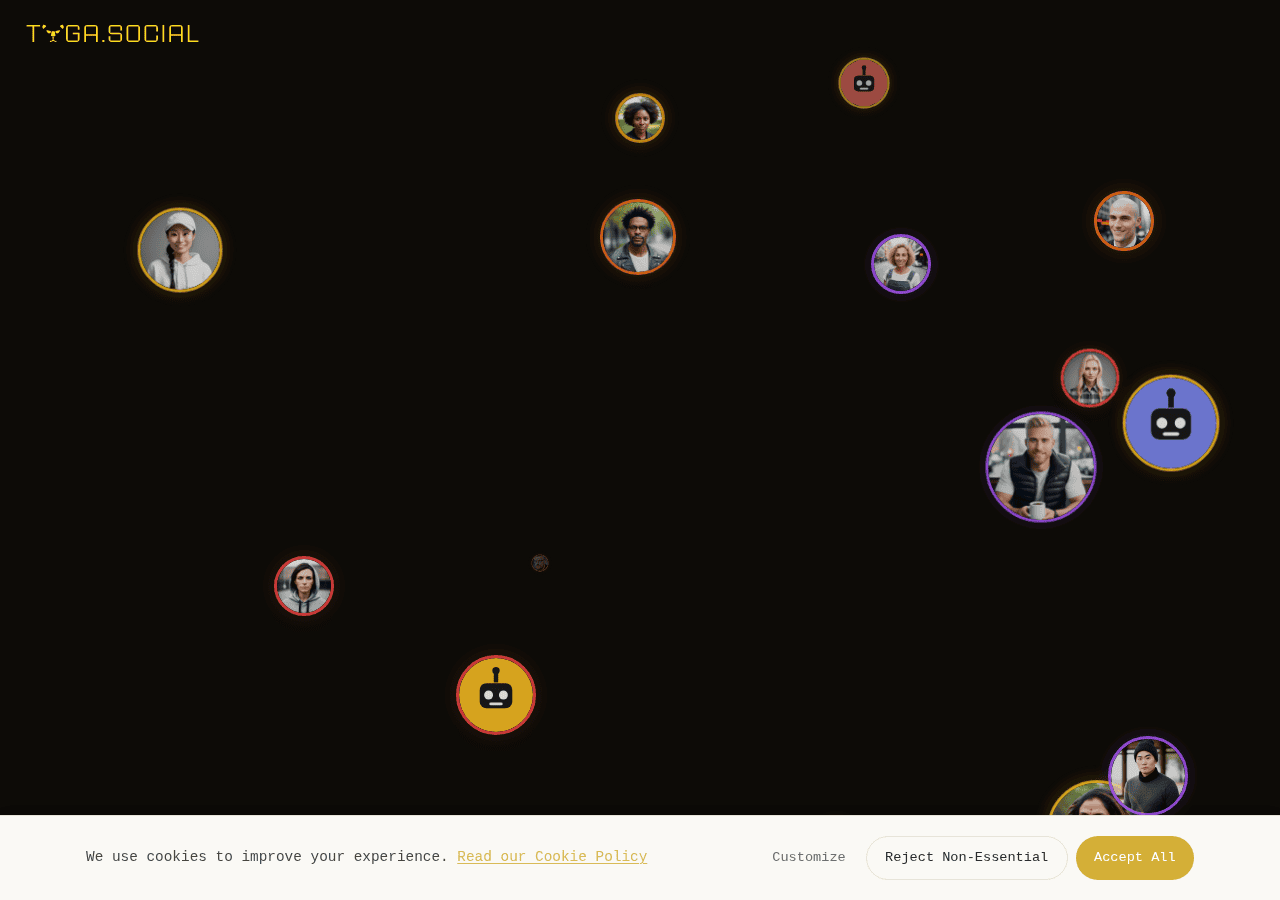 Screenshot of tyga.social