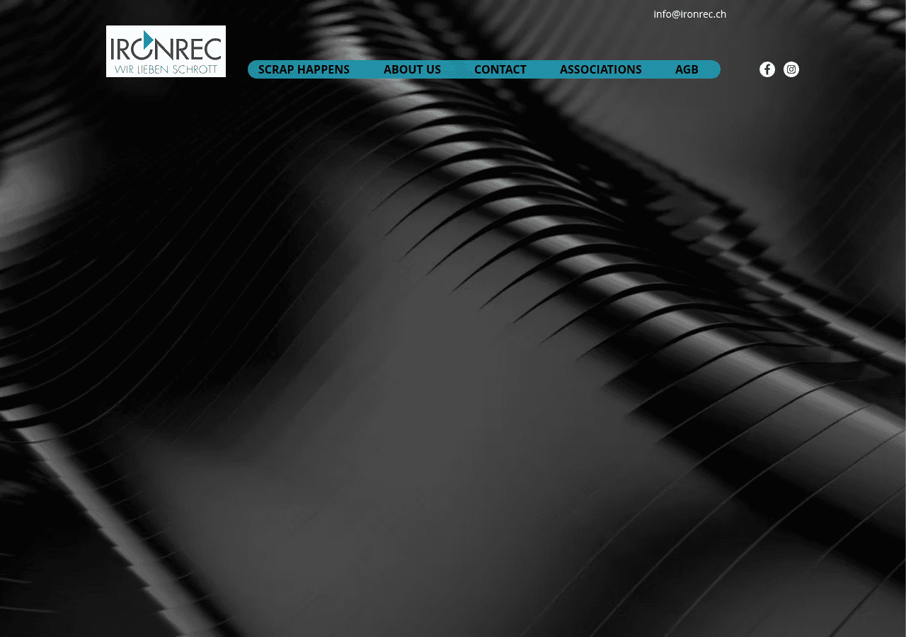 Screenshot of ironrec.ch