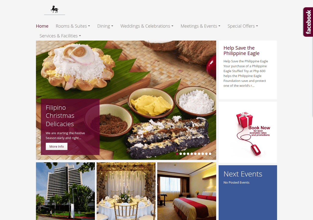 Screenshot of marcopoloplazacebu.com