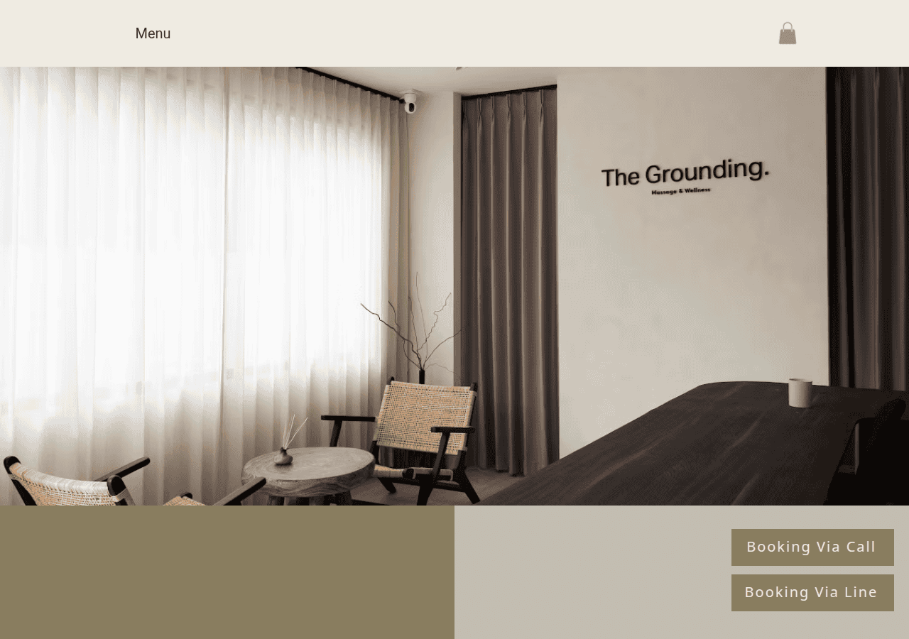 Screenshot of thegroundingwellness.com