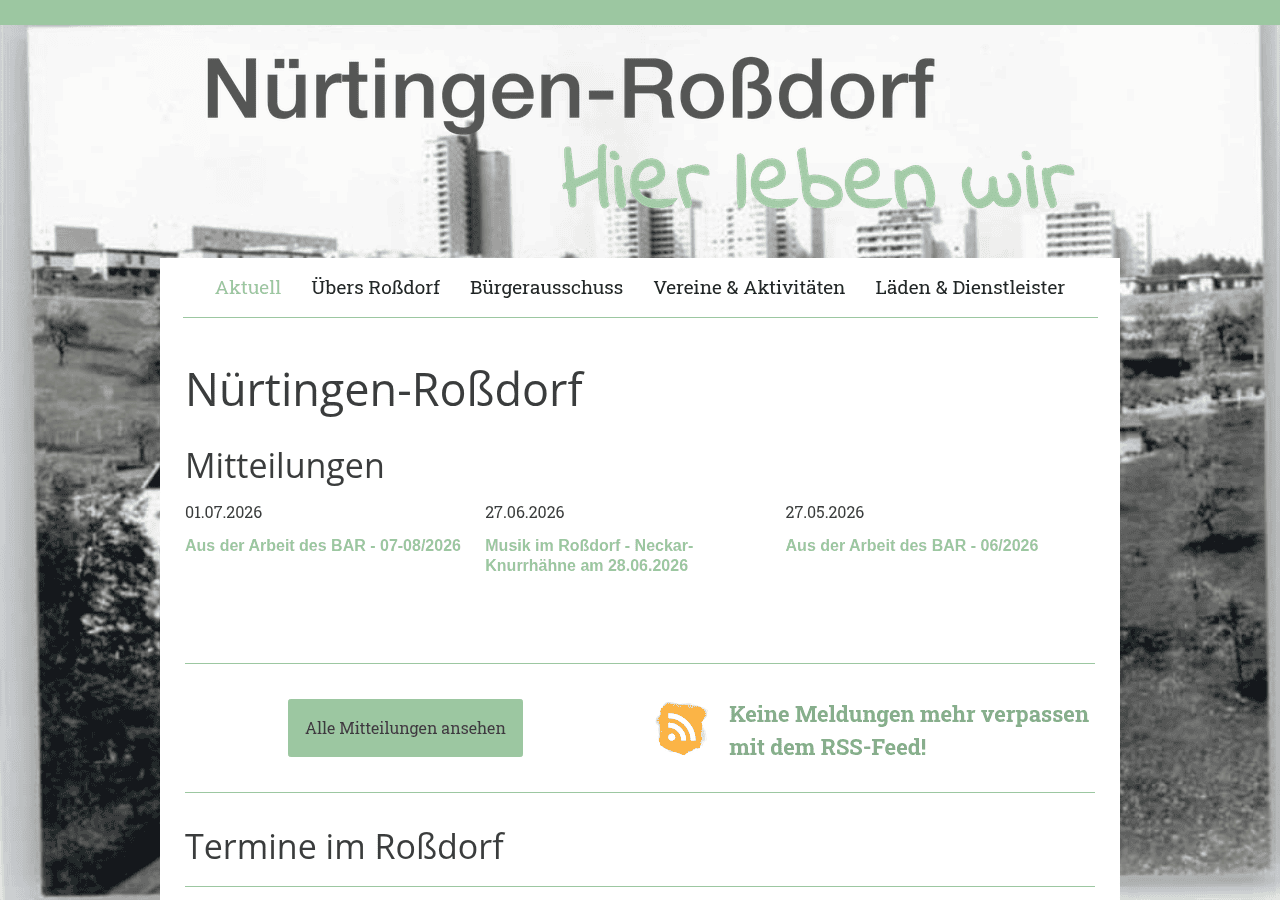 Screenshot of rossdorf-nt.de