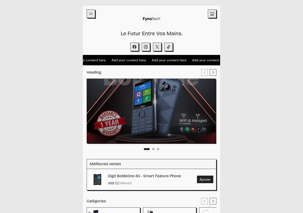 Screenshot of fynotech.com