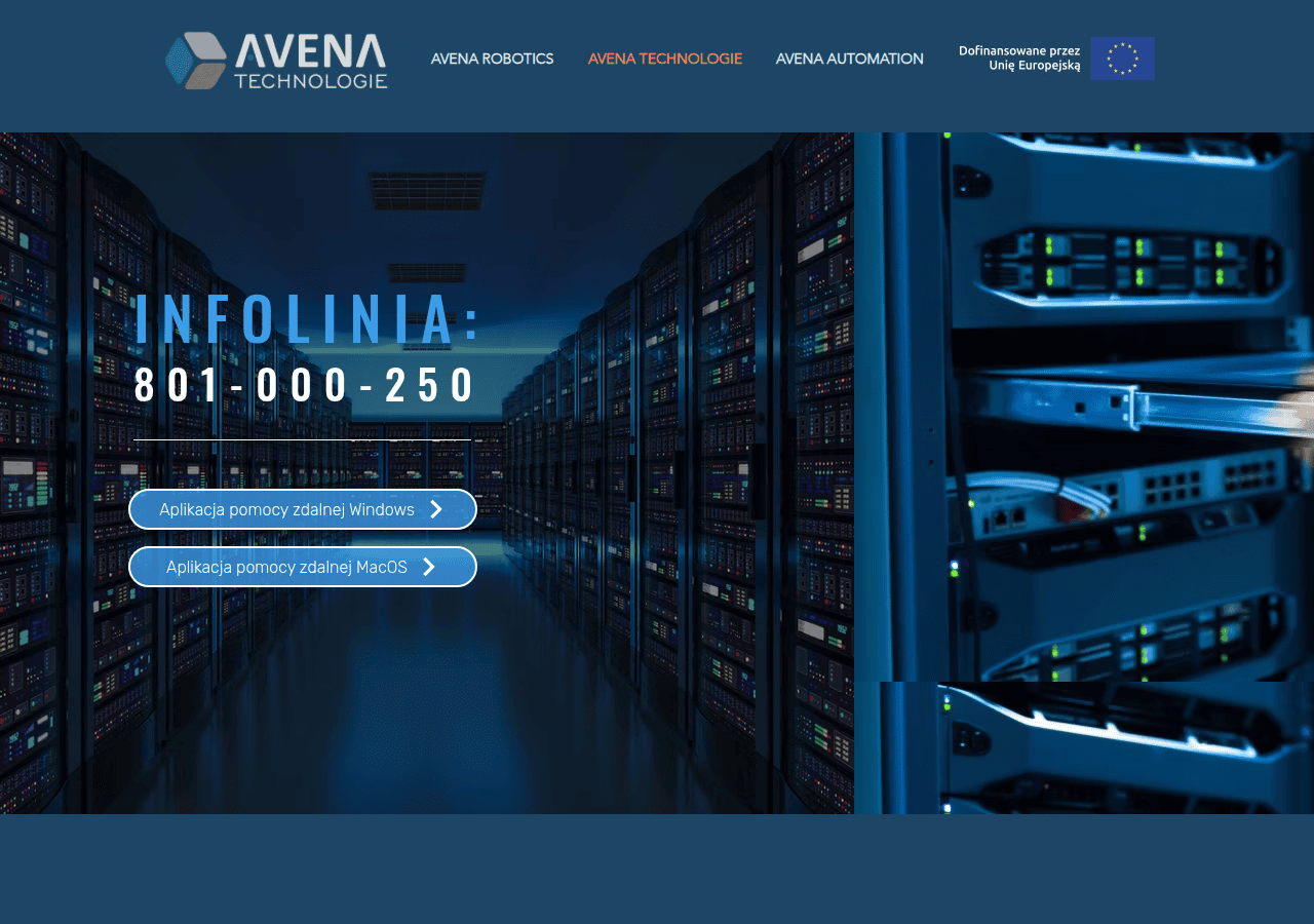 Screenshot of avena.pl